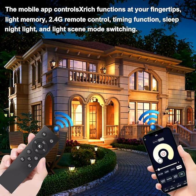 RGBCW E26 Smart Light LED Bulb with a 2.4GHz Remote Control 12W 1000lm Color Changing for Bedroom, Mood Soothing,100W Equivalent,Dimmable 1% to 100% 3000-6500K,2 Bulb & 1Remote