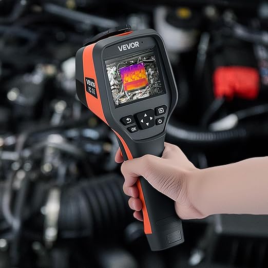2025 Advanced Thermal Camera with AI chip, 384 x 288 IR Resolution,5MP Visual,43.7° x 31.9° FOV Camera, Voice Annotation Infrared Imager with 3.5-Inch Touch Screen, -20°C to +550°C, WiFi