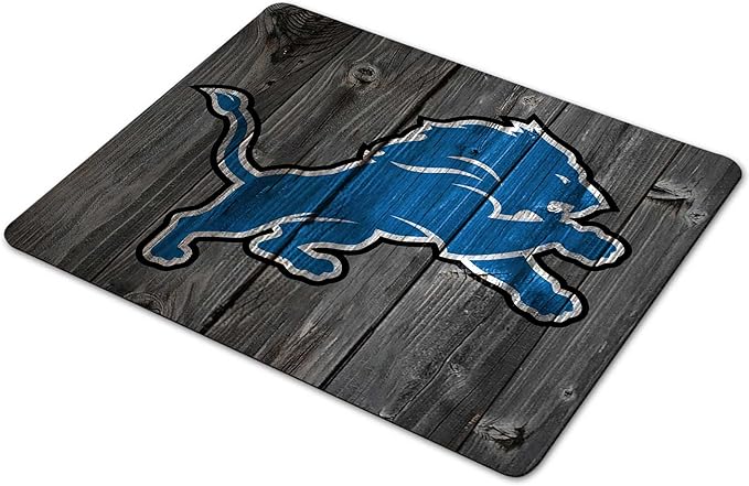 Wood Grain Design Sports Mouse Pad, Non-Slip Rubber Base Mousepad for Computers Laptop, Gaming Mousepad Desk Mat Mouse Pad, Office Supplies - Mouse Pads for Desk