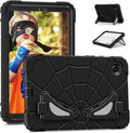 AKABEILA Compatible with Samsung Galaxy Tab A11 2025 8.7 inch Tablet Case，Lightweight Shockproof Rugged Protective Cover with Kickstand for Kids Children Boys Babies Black