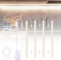Under Cabinet LED Lights, Dimmable Under Cabinet Lighting, 4 Pack LED Lights for Kitchen Under Cabinet, Under Counter Light Natural White 4500K