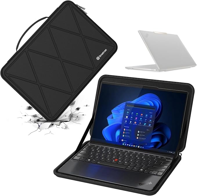 Smatree Hard EVA Protective Sleeve Case Compatible for 12 inch Lenovo ThinkPad X12 Gen 2 Detachable, for 13.3 inch Lenovo ThinkPad Z13 Gen 2/1 Notebook Bag (X8017)