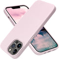OTOFLY Designed for iPhone 13 Pro Max Case, Silicone Shockproof Slim Thin Phone Case for iPhone 13 Pro Max 6.7 inch (Ice Pink)