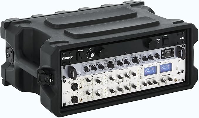 Gator Cases Pro Series 4U Rack Case with Shallow 13" Depth, Roto Molded Made in USA (G-PRO-4U-13)