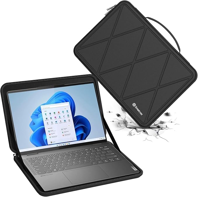 Smatree Hard EVA Protective Sleeve Case Compatible for 16 inch Lenovo Yoga 7i 2-in-1 Gen 8, for 16 inch Lenovo Yoga 7i/7 Gen 8, Anti-Shock and Waterproof Laptop Case (X8289T)