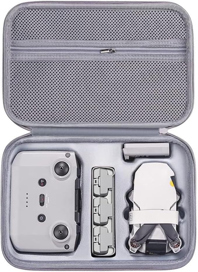 Mini 4K Fly More Combo Carrying Case Drone Body Case Hard Shell Storage Bag Compatible for DJI Mini Drone series