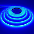TOPAI 12V Thin 5mm Blue COB LED Strip Light Narrow 16.4ft Bright Uniform Dotless 400LEDs/M Adhesive Flexible Cuttable LED Tape for DIY, Bedroom, Under Cabinet Lighting