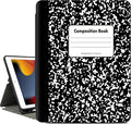 Vimorco Case for iPad Air 3rd Gen 2019,for iPad Pro 10.5 inch 2017/2019,for iPad 9th/8th/7th Generation 10.2 inch,4 Viewing Angles,Pencil Holder,Full Protective Cover,Auto Sleep/Wake,Composition Book