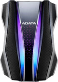 ADATA HD770G 2TB RGB USB 3.2 IP68 Waterproof Dropproof Dustproof External HDD Black (AHD770G-2TU32G1-CBK)