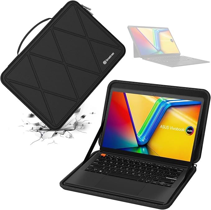 Smatree Hard EVA Protective Sleeve Case Compatible for 13.3 inch ASUS Vivobook 13 Slate OLED, for ASUS Vivobook 13 Slate OLED Steven Harrington Edition/Philip Colbert Edition Notebook Bag (X8013)