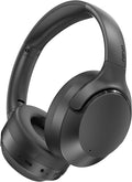 Active Noise Cancelling Headphones, 65H Bluetooth Headphones, Custom EQ via App Headphones Wireless with Mic, Bluetooth 6.0 Foldable Lightweight Headsets for Commuting Travel Work Home (Black)