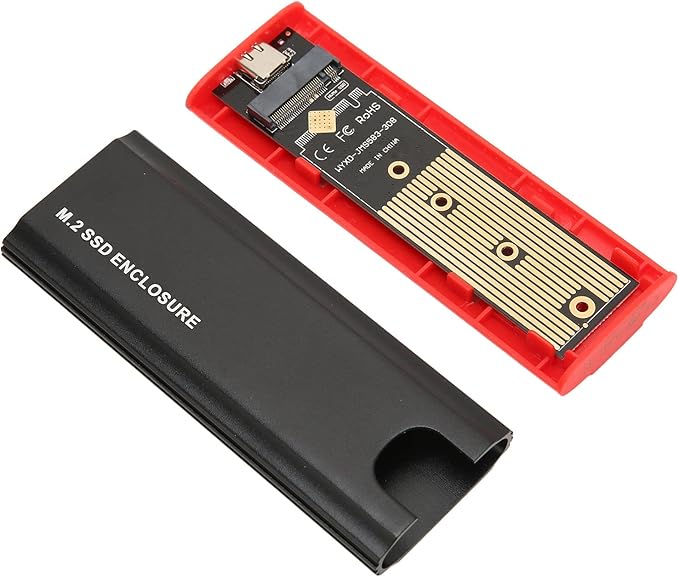 M.2 NVME SSD Enclosure, 2TB for 2230 SSD (Black) Internal SSD