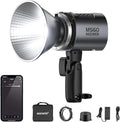 NEEWER MS60 LED Video Light with 2.4G/APP Control, 65W 5600K Daylight Mini COB Continuous Output Lighting, 40000lux/1m, CRI 97+/TLCI 98+, 9 Scenes, 0-100% PWM Dimming, Bowens Mount Adapter