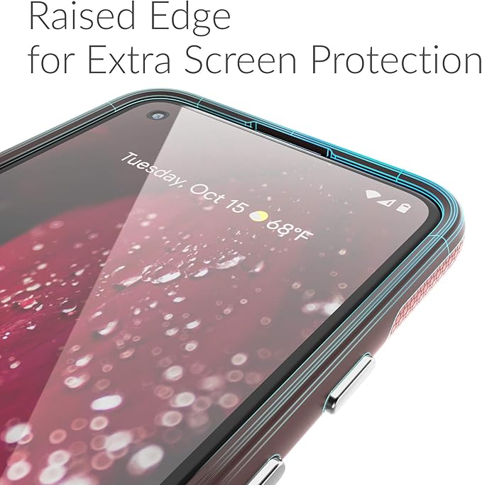 Crave for Pixel 5a Case, Shockproof Protection Dual Layer Case for Google Pixel 5a 5G (6.34 inch) - Berry