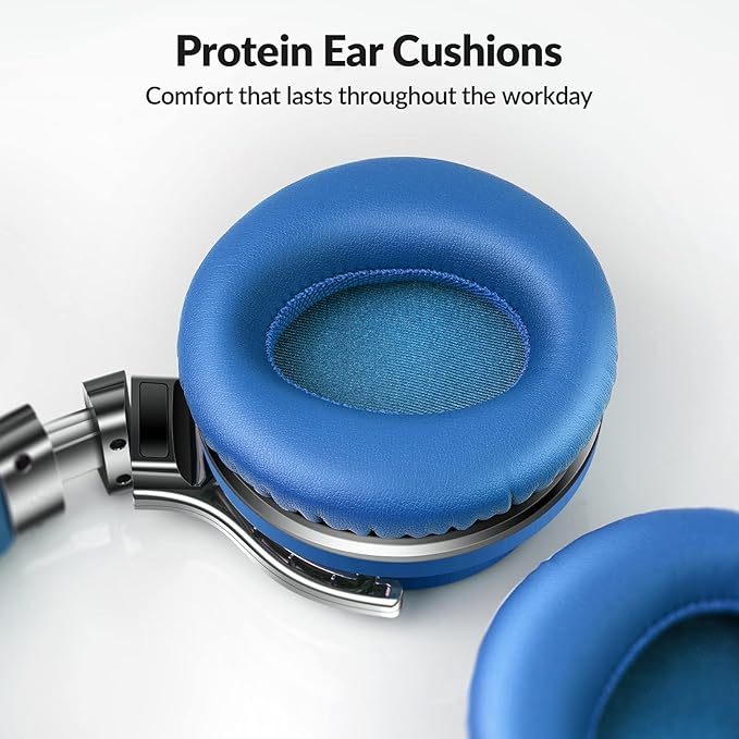 Million Sold 10 Years Classic E7 Active Noise Cancelling Headphones with Upgraded Noise Cancellation, Bluetooth Headphones Wireless with HD Sound Vivid Deep Bass, for Home Office Travel Gift Pcs