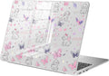 Compatible with MacBook Air 13.6 inch Case M5 M4 M3 M2 2026-2022 A3449 A3240 A3113 A2681 Release, Cute Kawaii Puppy Butterfly Protective Hard Shell Clear Cover for MacBook Air 13