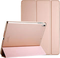 ProCase Smart Case for 10.5” iPad Air 3rd Generation 2019 / iPad Pro 2017, Slim Stand Cover with Translucent Frosted Back for iPad Air 3 -Rosegold