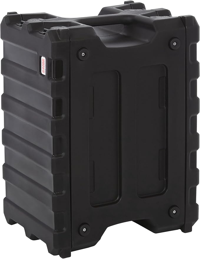Gator Cases Pro Series Rotationally Molded 6U Rack Case with Shallow 13" Depth; Made in USA (G-PRO-6U-13)