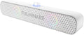 FULMINARE Bluetooth Speaker 26W HD Sound, 30H Playtime Portable Wireless Speaker with Bluetooth 5.3, AUX/TF-Card/USB Input, LED Lights for Home, Party, Outdoor, Birthday Gift White