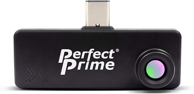 PerfectPrime IR202, (IR) Infrared Thermal Imager Camera 4800 Pixels, -40~752°F, 15Hz for Android Type C Mobile Phone