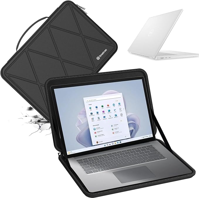Smatree Hard EVA Protective Sleeve Case Compatible for 14 inch DELL Pro 14 Premium PA14250, for 14 inch DELL Latitude 9450/9440/9430/9420/9410 or 2-in-1 Laptop Notebook Sleeve Bag (X8038T)