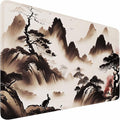 Mousepad, 31.5x15.7 inch Large Extended Gaming Computer Keyboard Mouse Mat, Water Resist Non-Slip Mousepad Rubber Base Long XXL Mouse Pad for Work & Gaming, Office & Home, Landscape Painting