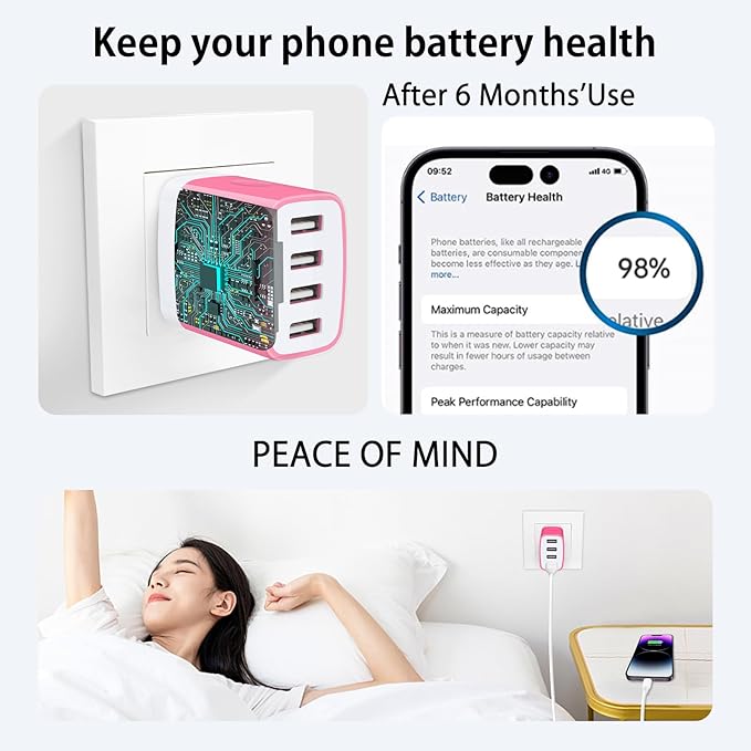 USB Charger Pixel 10a Fast Block for Google Pixel 10a 10 Pro XL Fold 9a 9 8a 8 Pro 7a 7 Pro 6a 6 Pro 5a 5,USB Charging Block for iPhone 17e 17 16 15 14 13 12 11,Samsung Galaxy S26 Ultra A17 A16 5G