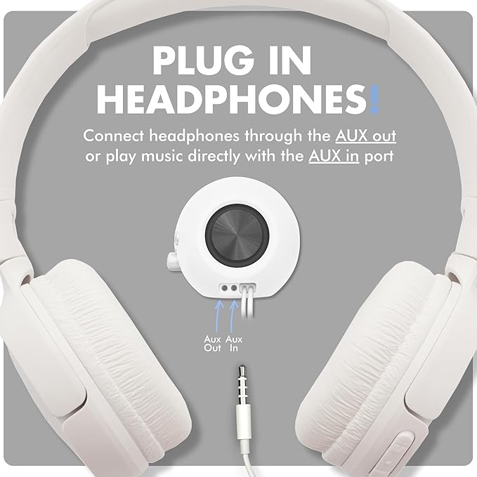 X9 Performance White Computer Speakers with RGB Lighting, Bluetooth, USB, and AUX - Triple Mode Connection, Dual 2.25" Drivers for Work and Play, Bluetooth Desktop Speakers for PC - White