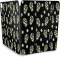 Carbon Fiber Skin Compatible with Apple Smart Folio for iPad Pro 13-inch (M4/M5) 2025 - Nighttime Skulls - Premium 3M Vinyl Protective Wrap Decal Cover | Crafted in The USA by MightySkins