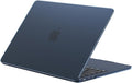EooCoo Case Compatible with MacBook Air 13 inch M5 2026-2022 M4 M3 M2 A3449 A3240 A3113 A2681, Matte Hard Shell Scratch Resistant Protective Cover Compatible for MacBook Air 13.6 inch, Frost Midnight