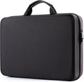 ieGeek Carrying Travel Case for 14.1-17.5 inch Portable DVD Player, EVA Hard Shell Travel Laptop Sleeve Bag, Black