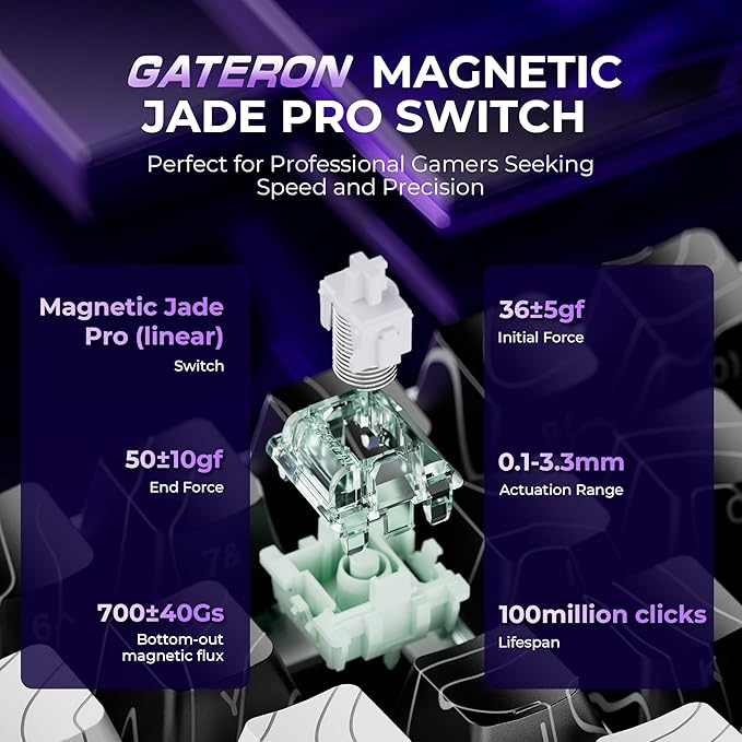 x XVX HE68 Pro Rapid Trigger Keyboard 60% Percent,Hall Effect Keyboard with Gateron Magnetic Jade Pro Switch,CNC Aluminum Frame Topographic Custom Mechanical Key Board for PC/Laptop/Xbox/PS4/PS5