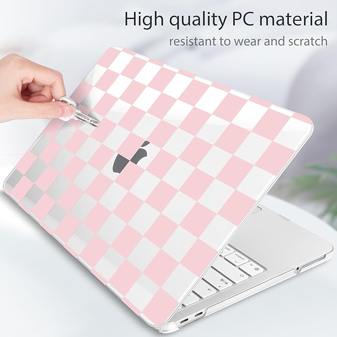 Tuiklol for 2026 MacBook Neo 13 Inch A18 Pro Chip Case, (Model A3404) Anti-Scratch Anti-Drop Slim Hard PC Shell Case with Shockproof Protective MacBook Neo Laptop Cover, Grid