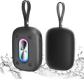 Waterproof Shower Bluetooth Speaker, Durable & Portable with Clear Sound, Ideal for Shower, Pool, Beach & Kayaking, BT 5.3 –Black
