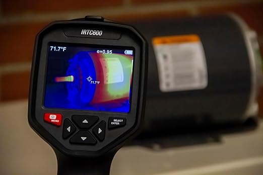 Triplett IRTC600 Thermal Imaging Camera (220 x 160) with 3.2" Color TFT Display