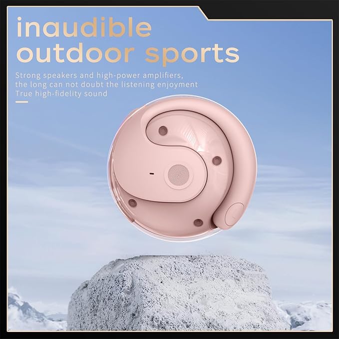 Wireless Earbuds for Workout/Running, Sports Bluetooth 5.4 Headphones,IPX7 Waterproof,Fast Charging,40Hrs Playtime Ear Buds(Pink)