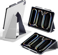 MOFT Folio Case for iPad Pro 11" (1~4 gen.) with Detachable Pencil Holder, Protective & Lightweight, Durable MOVAS Material and Comfortable Touch for Browsing, Drawing & Studying,Misty Cove
