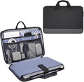15.6 Inch Laptop Sleeve Bag, Men Women TSA Case for Macbook Pro 16 M5 M4 M3 M2 M1, Lenovo Ideapad 15.6, HP Envy/Victus 15.6, Acer Aspire/Nitro 5 15.6, Dell 15 16, ASUS Chromebook 15 16 Case, Black