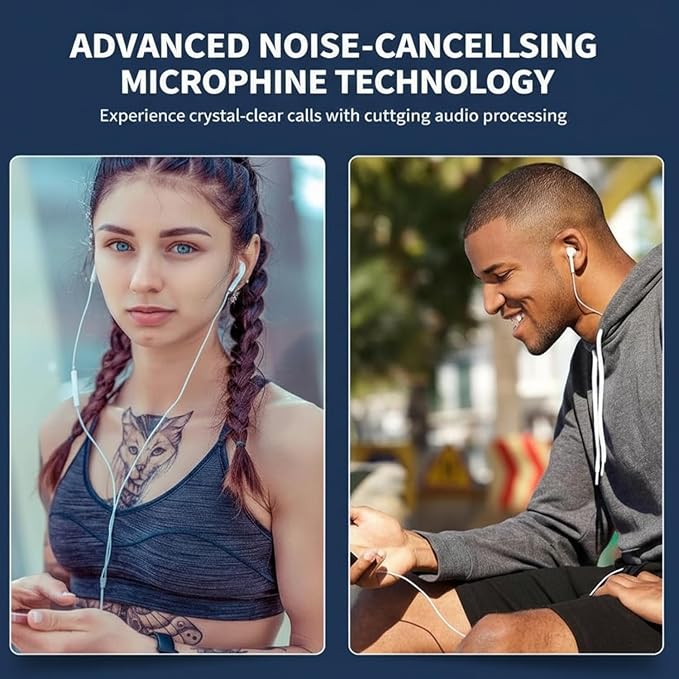 2Pack Wired Headphones for iPhone Earbuds with Lightning Plug(Mic Volume Control HiFi Stereo Noise Cancelling)Ear buds for iPhone 14 13 12 11 Pro Max/XR XS X/8 7 Plus【MFI Certified Earphones】Plug&Play