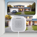 Outinput Window Camera, 2K 3MP WiFi Security Camera for Home Security, AI Color Night Vision, Motion Detection with Instant Alerts, 24/7 Recording, App Control, Works with Glass Window