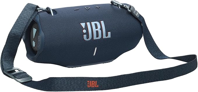 JBL Xtreme 4 - Portable Bluetooth Speaker, Powerful Sound and Deep Bass, IP67 Waterproof, 24 Hours of Playtime, Powerbank, Auracast for Multi-Speaker Pairing (Blue)