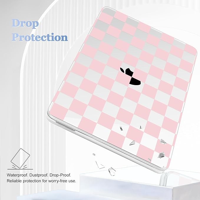 Tuiklol for 2026 MacBook Neo 13 Inch A18 Pro Chip Case, (Model A3404) Anti-Scratch Anti-Drop Slim Hard PC Shell Case with Shockproof Protective MacBook Neo Laptop Cover, Grid