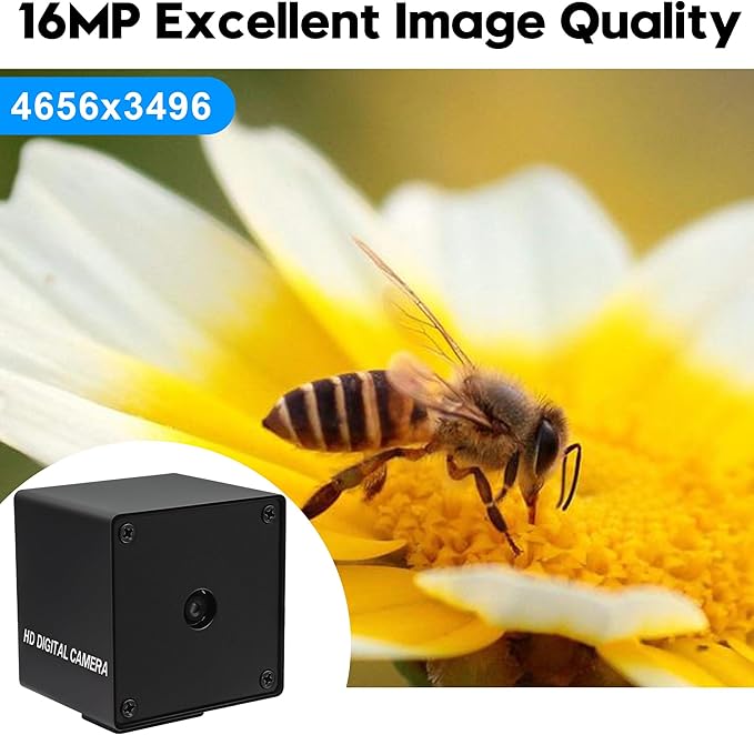 SVPRO 16MP Autofocus USB Camera, 4K UHD External Webcam for Computer, Laptop, IMX298 CMOS Sensor, UVC, Plug & Play, 68 Viewing Angle, Home Surveillance, 3D Printer Monitoring