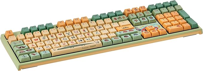Ducky x Dimanche Peter Pan Neverland One 2 Pro White LED Dye Sub PBT Limited Mechanical Keyboard Varmilo EC Iris V2