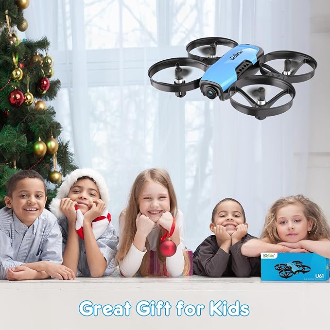 Loolinn | Drone with Camera for Kids 8+ as Gift - Drone for Kids with Adjustable Camera, Photos and Videos, Safe for Kids to Play, Easy to Fly (Holiday Gift for Boys and Girls)