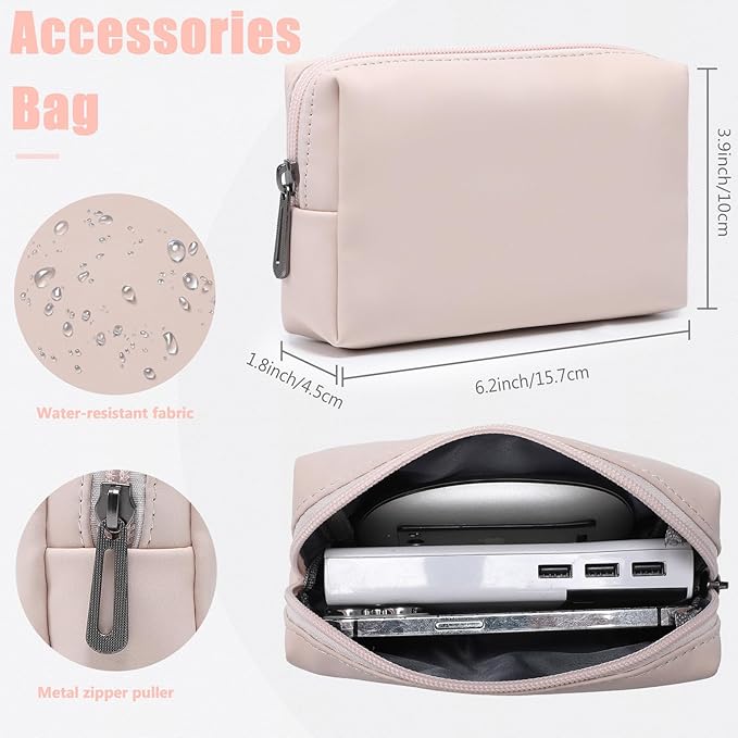 HYZUO 15-16 Inch Laptop Case Bag Sleeve with Stand Feature for MacBook Pro 16 M5/M4/M3/M2/M1 Pro/Max 2026-2019, XPS 15, MacBook Pro 15 2015-2012, Samsung Galaxy Book Flex 15, Apricot