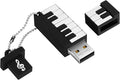 USB Flash Drive, 8GB / 16GB / 32GB USB2.0 Cute Shape USB Memory Stick Date Storage Pendrive Thumb Drives (32GB, Piano)