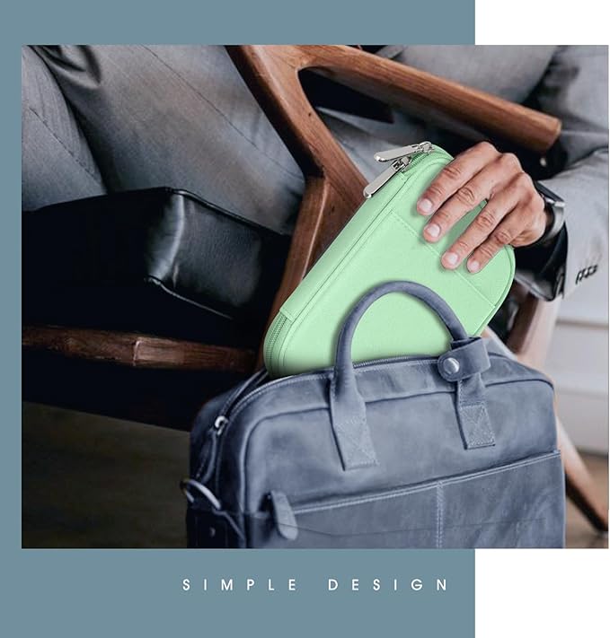 TiMOVO 6-7 Inch Universal Sleeve for eReader Book, Protective Sleeve Cover Case with Pocket, Compatible with 6-7" E-Reader & Kobo Devices, Agave Green