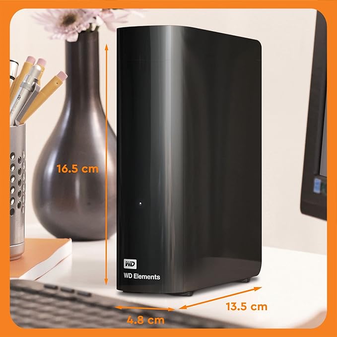 Western Digital 14TB Elements Desktop External Hard Drive - USB 3.0