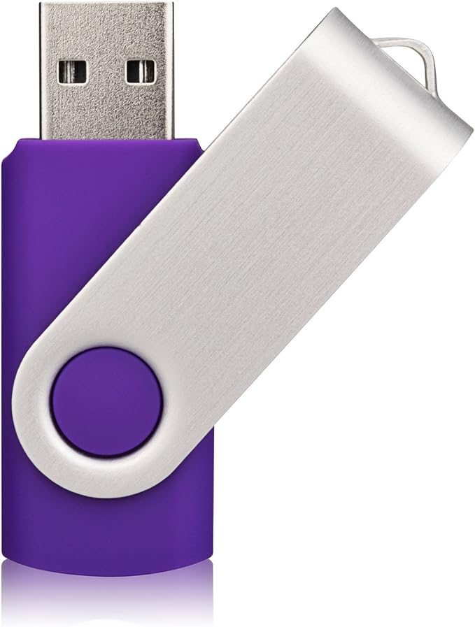Aiibe 16GB USB 3.0 Flash Drive 10 Pack USB 16GB Flash Drive USB 3.0 Thumb Drives Blank Zip Drives Flash Drives 16 GB Bulk (10 Mixed Colors: Black Blue Red Green Orange White Yellow Pink Purple Silver)